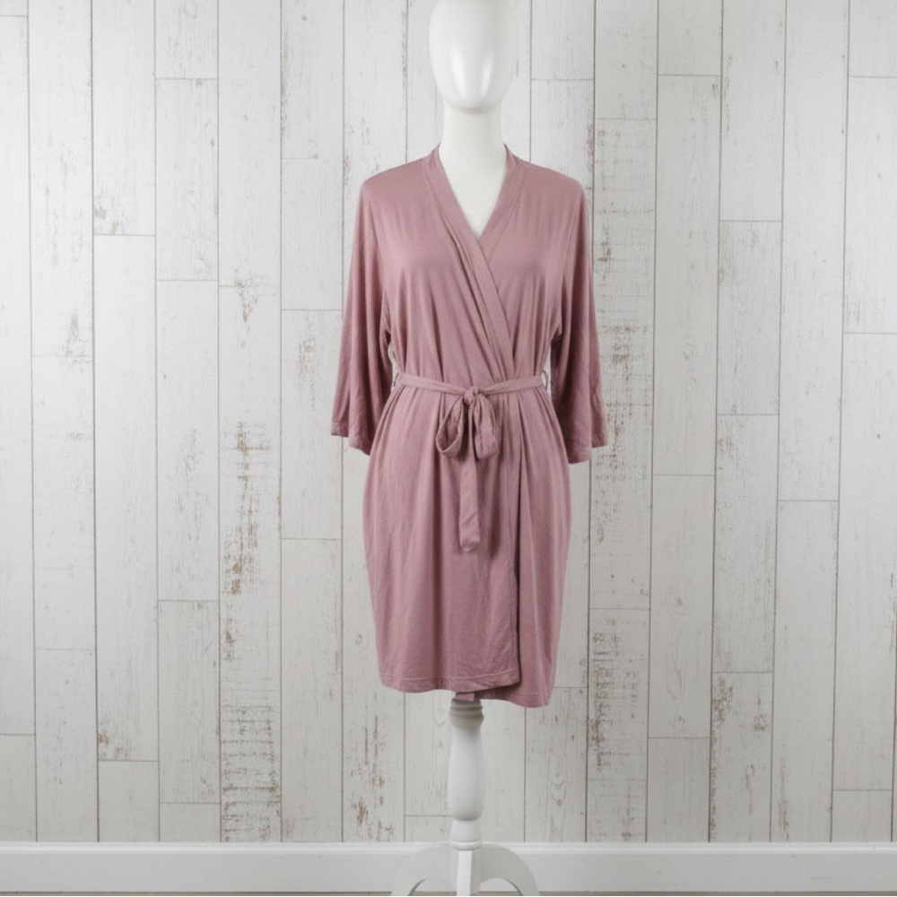 🛍️BUNDLE ONLY ITEM🛍️Mauve Women's Robe *FLAWS